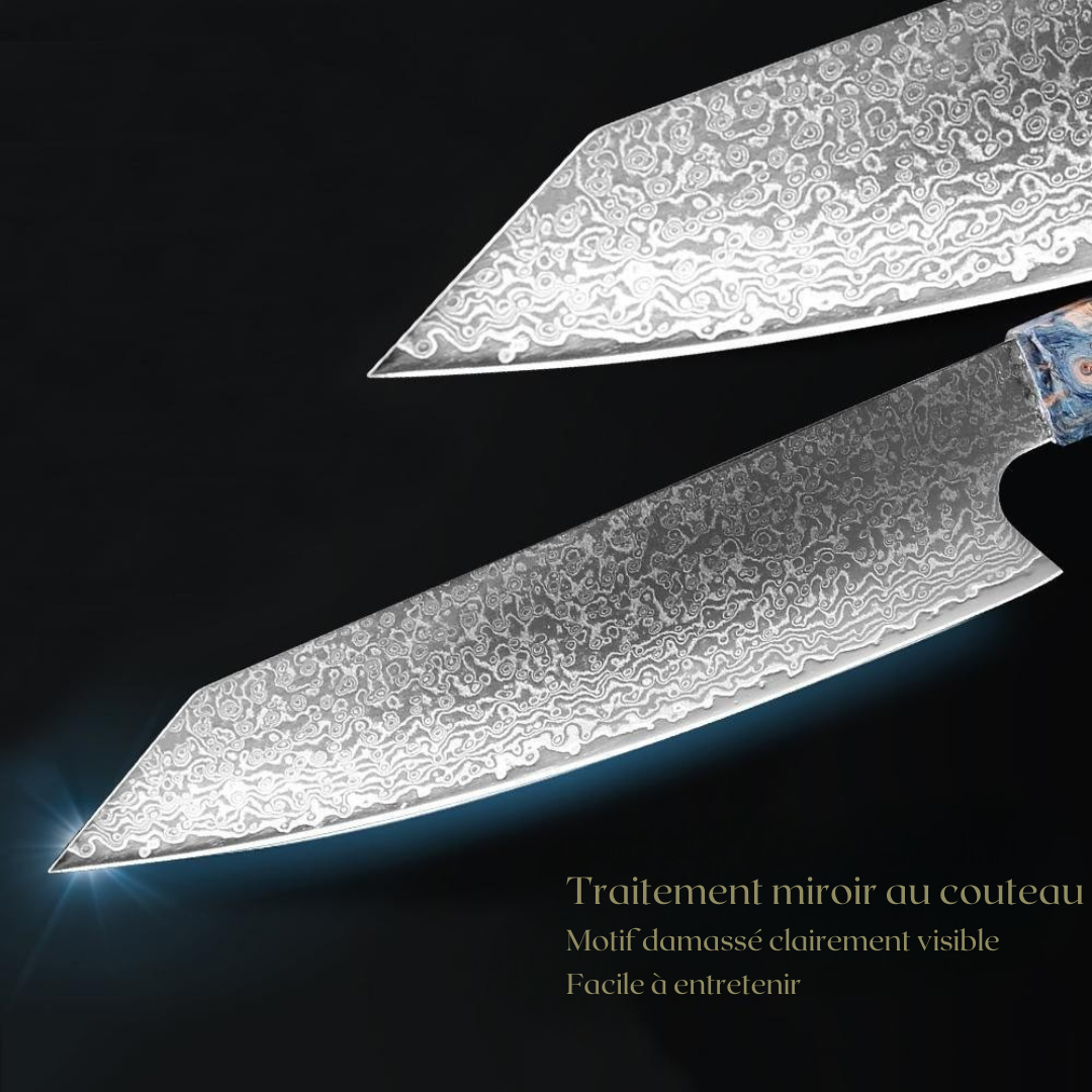 Couteau de Chef Japonais VG10 – Damas 8 Pouces - ChicUndStil