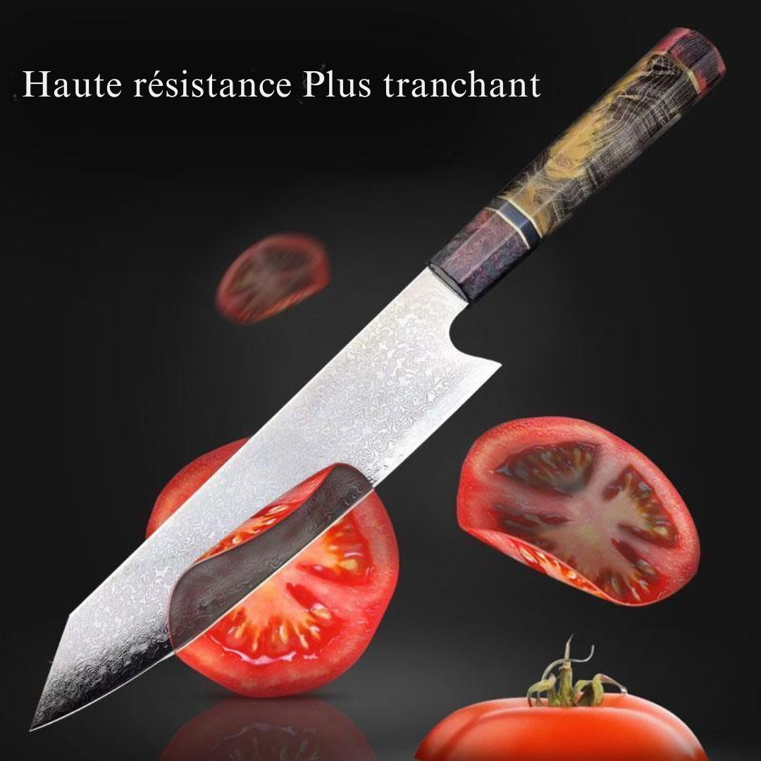 Couteau de Chef Japonais VG10 – Damas 8 Pouces - ChicUndStil