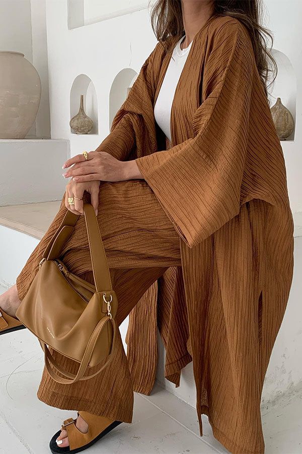 Chic und Stil | Casual Jacket and Pants Set