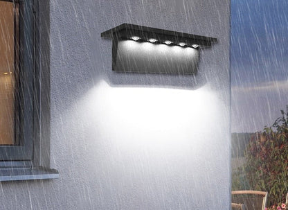 SmartGlow – Lumière d'extérieur résistante aux intempéries avec capteur de mouvement-Luminaires d'extérieur / solaires-ChicUndStil