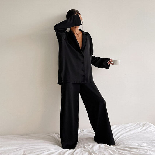 Chic and Style | Classic Satin Pajama Set