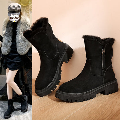 Chic und Stil - Bottes de neige à chevilles