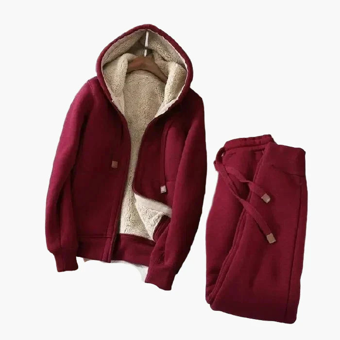 Chic und Stil | Leisurewear training outfit with hoodie and jogging pants - Sporty & Comfortable for everyday life and fitness