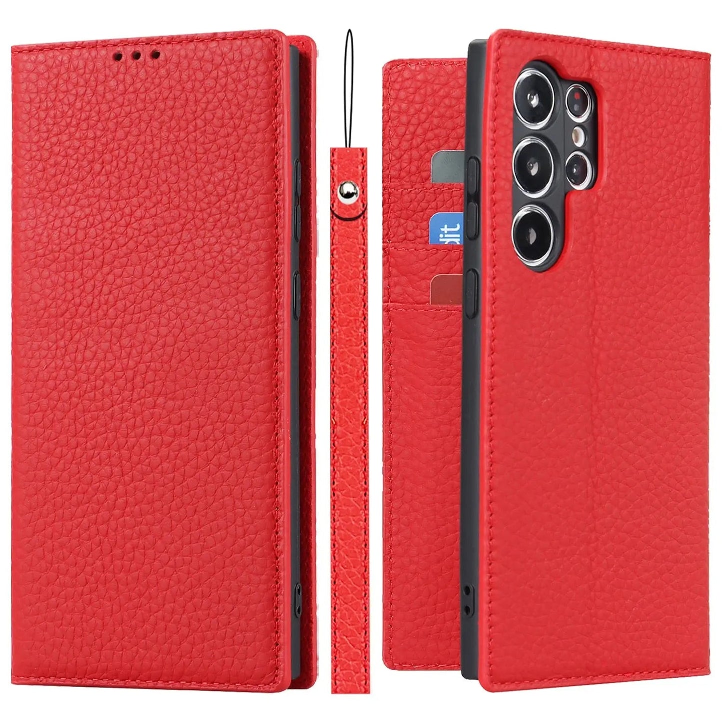 Chic and Style | Genuine Leather Case for Samsung Galaxy S23 Ultra