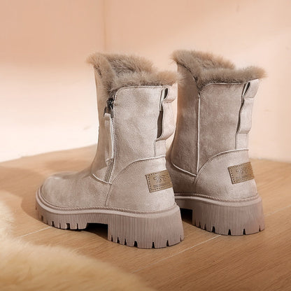 Chic und Stil - Bottes de neige à chevilles
