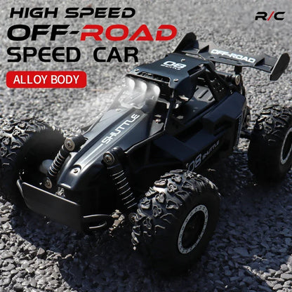 Chic und Stil | Voiture RC 1:16 avec lumières LED – Aventure tout-terrain à grande vitesse