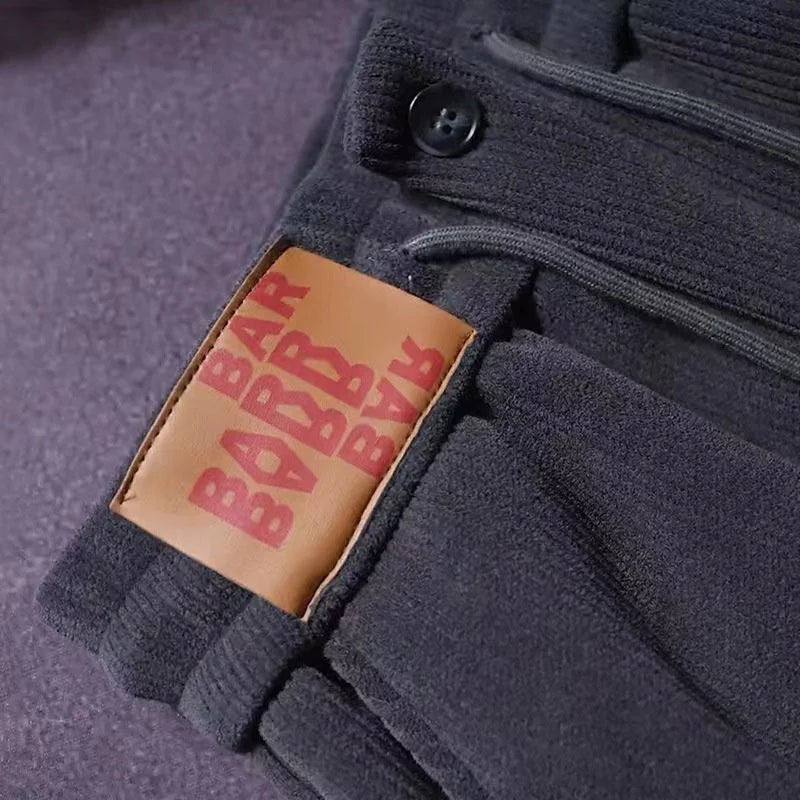 Chic und Stil | Winter jogging pants - Warm plush lining and casual design