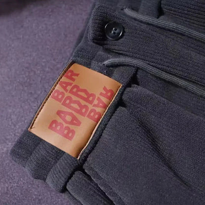 Chic und Stil | Winter jogging pants - Warm plush lining and casual design