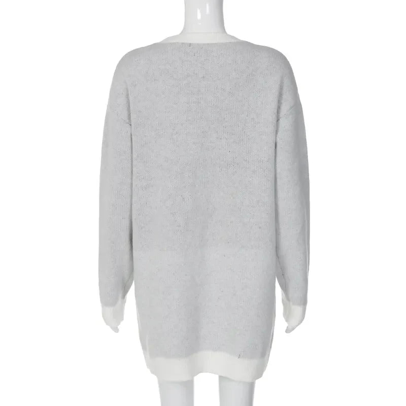 Chic und Stil | Oversized Décontracté Pull