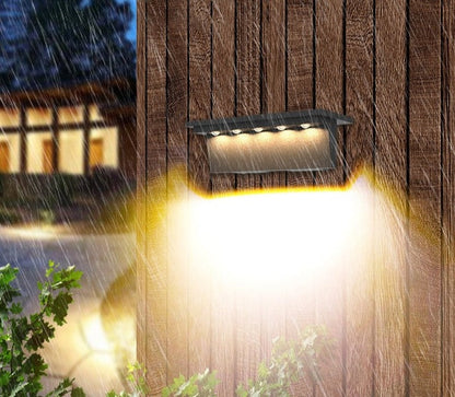 SmartGlow – Lumière d'extérieur résistante aux intempéries avec capteur de mouvement-Luminaires d'extérieur / solaires-ChicUndStil