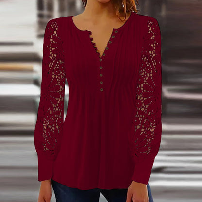 Chic und Stil | Elegant Blouse with Long Sleeves
