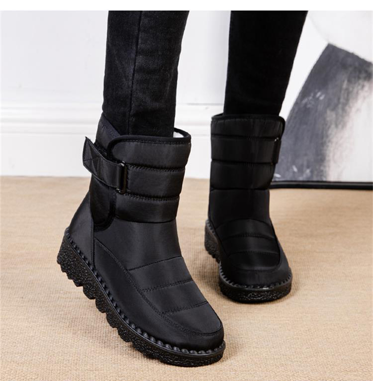 Chic und Stil - Les nouvelles bottes en coton rembourrées, imperméables et antidérapantes