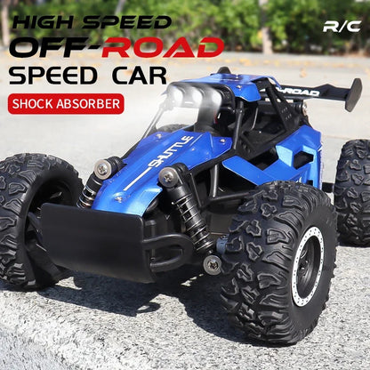 Chic und Stil | Voiture RC 1:16 avec lumières LED – Aventure tout-terrain à grande vitesse