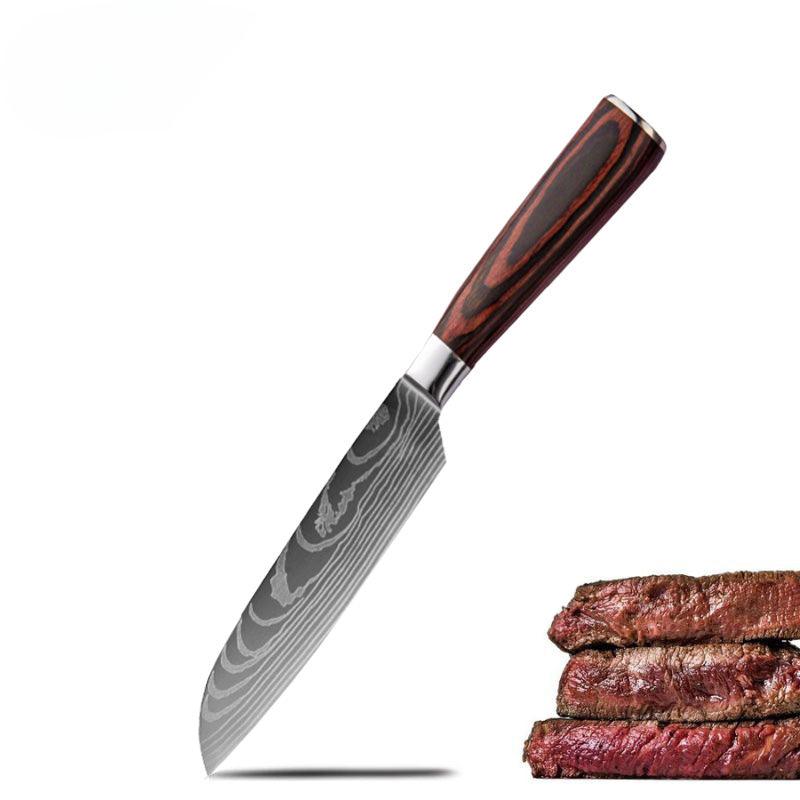 Couteau Santoku 5