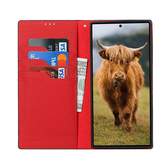 Chic and Style | Genuine Leather Case for Samsung Galaxy S23 Ultra