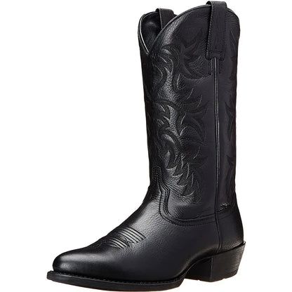 Chic und Stil | Leather Cowboy Boots - Macho - Style and Luxury