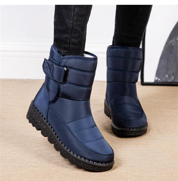 Chic und Stil - Les nouvelles bottes en coton rembourrées, imperméables et antidérapantes