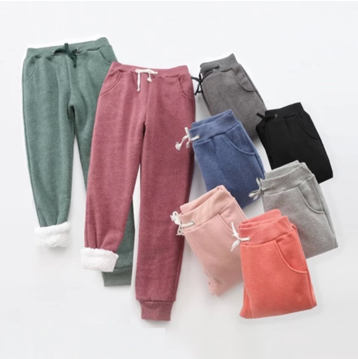 Chic und Stil - Pantalon de jogging avec doublure en polaire et poches