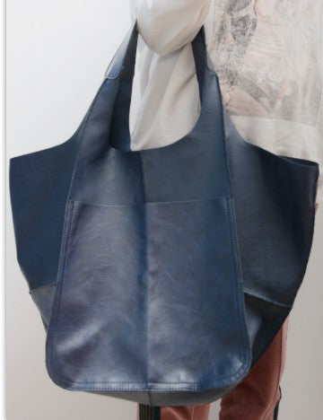 Chic und Stil | Easy Large Bag Soft Leather Large Capacity One Shoulder Portable Tote Bag