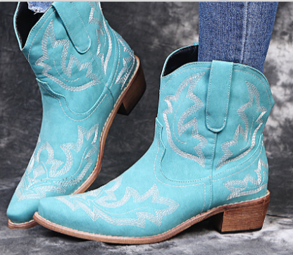 Chic und Stil | Women's Western Cowboy Boots Brown
