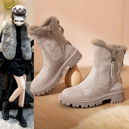 Chic und Stil - Bottes de neige à chevilles