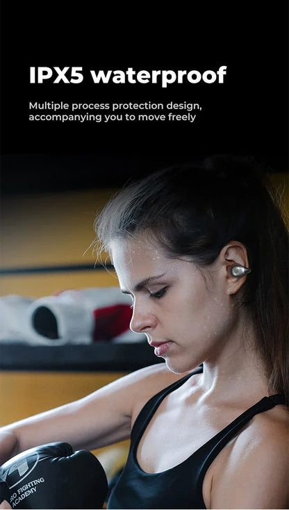 Chic and Style | Super Lightweight Bone Conduction Sports Bluetooth Wireless Headphones