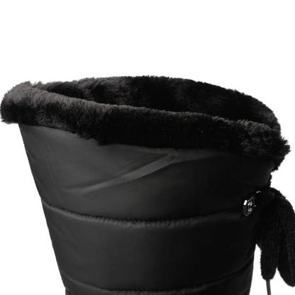Chic und Stil | Mid-calf winter boots for women with warm fur lining