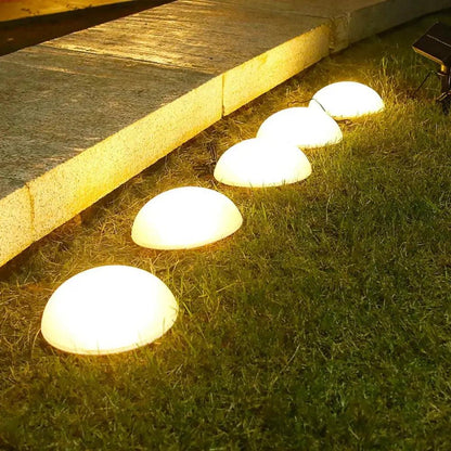 EcoGlow – Lampe de Jardin Solaire en Demi-Dôme-Luminaires d'extérieur / solaires-ChicUndStil