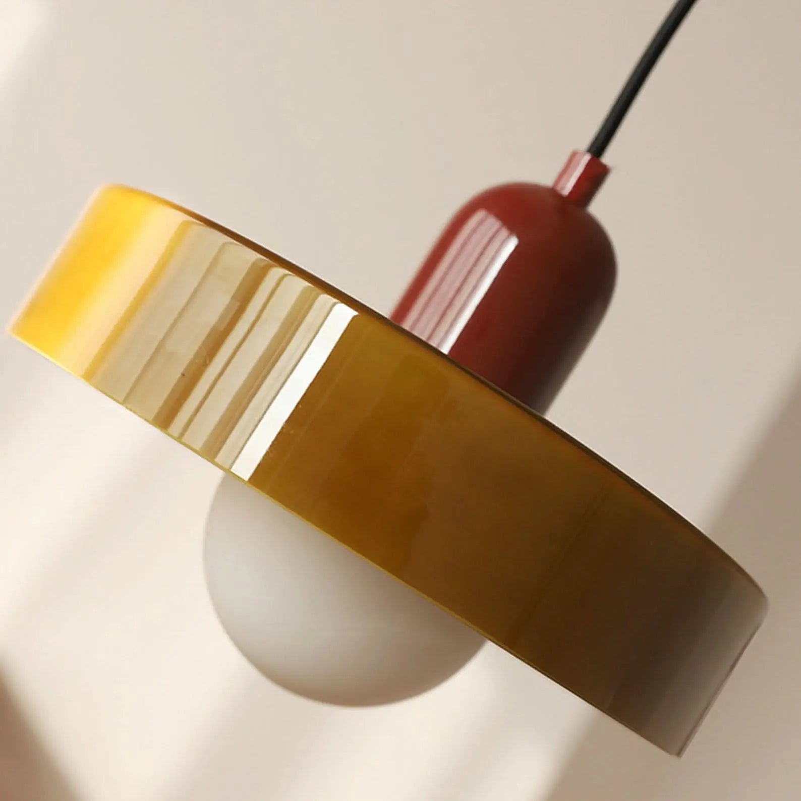 Suspension Bauhaus | Verre Coloré-Plafonniers-ChicUndStil