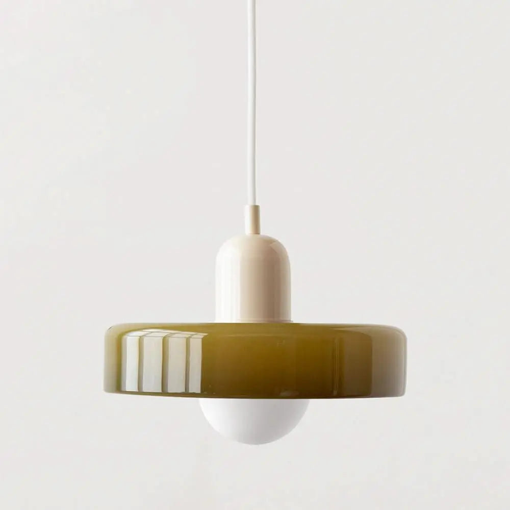Suspension Bauhaus | Verre Coloré-Plafonniers-ChicUndStil