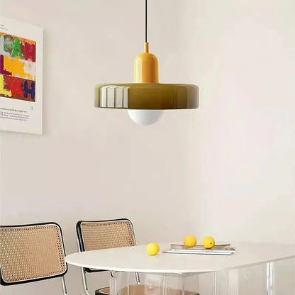 Suspension Bauhaus | Verre Coloré-Plafonniers-ChicUndStil
