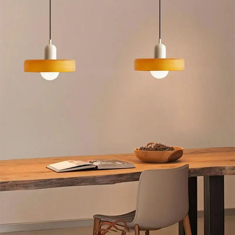 Suspension Bauhaus | Verre Coloré-Plafonniers-ChicUndStil