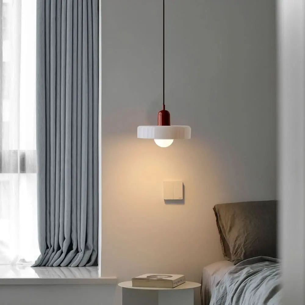 Suspension Bauhaus | Verre Coloré-Plafonniers-ChicUndStil