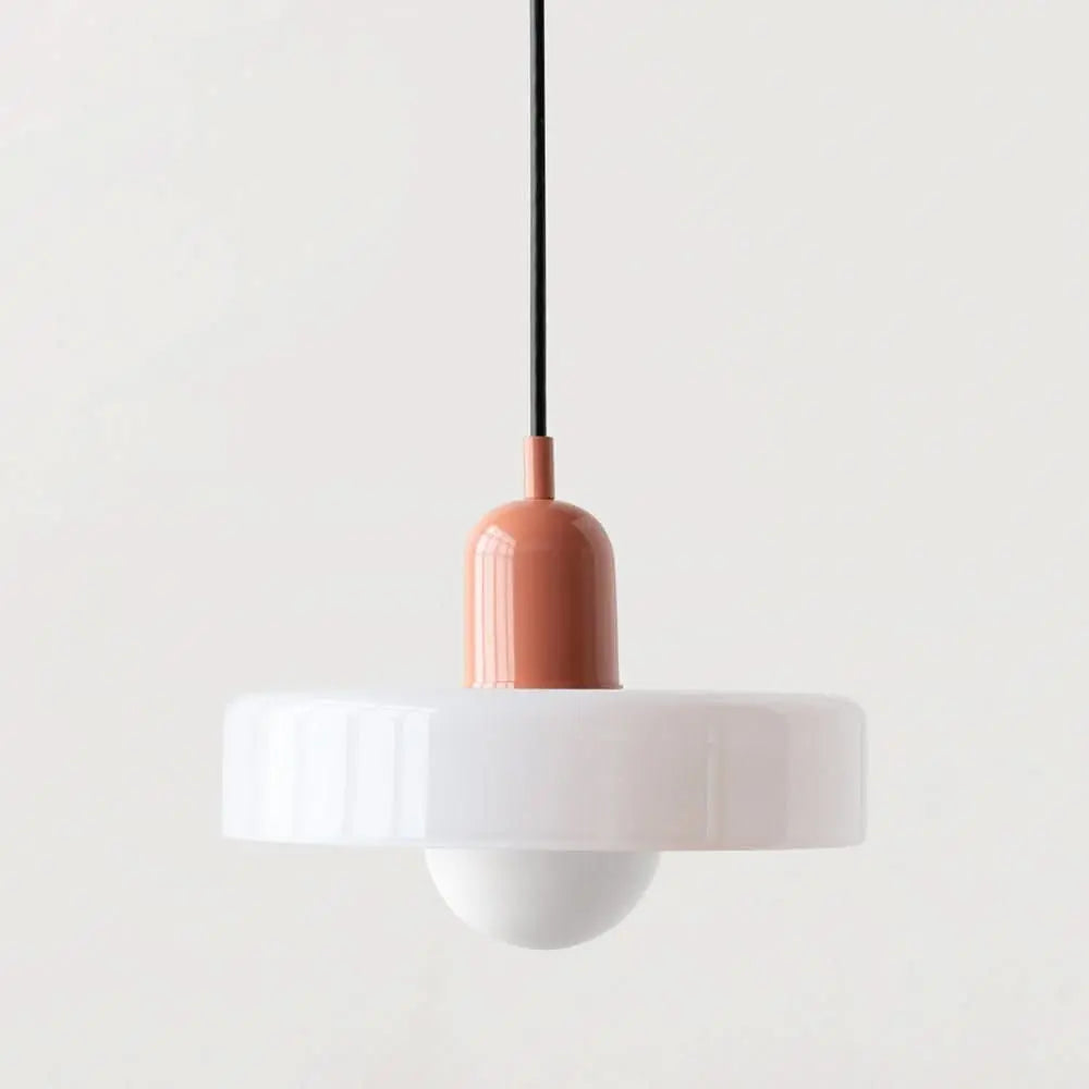 Suspension Bauhaus | Verre Coloré-Plafonniers-ChicUndStil