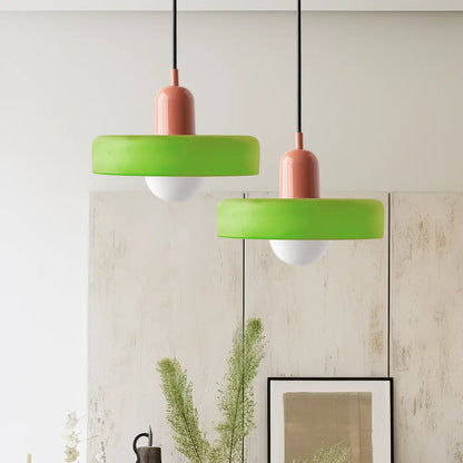 Suspension Bauhaus | Verre Coloré-Plafonniers-ChicUndStil