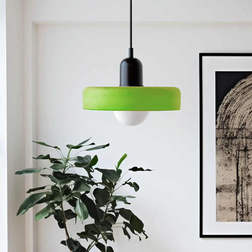 Suspension Bauhaus | Verre Coloré-Plafonniers-ChicUndStil