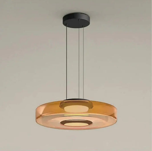 Suspension Bauhaus en Verre - Éclairage Élégant-Plafonniers-ChicUndStil