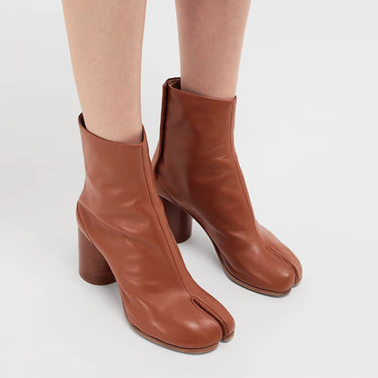 Chic und Stil | Bottines - Bottes pour femmes avec orteil séparé