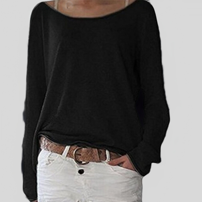 Chic und Stil | Lightweight Round Neck Sweater for Women