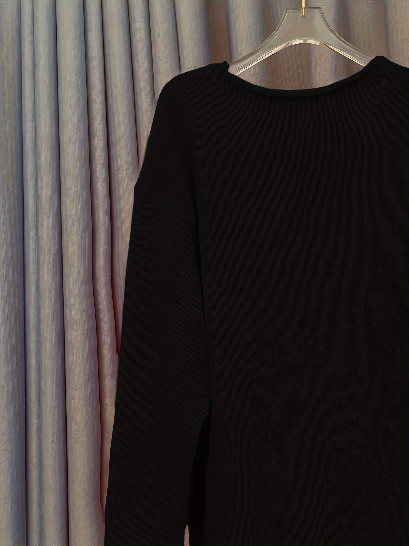 Chic und Stil | Femmes Pull Grande Taille V Encolure