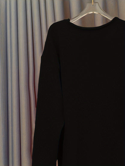 Chic und Stil | Femmes Pull Grande Taille V Encolure