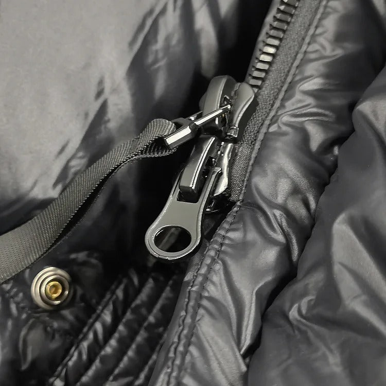 Chic und Stil | Doudoune d'hiver pour femmes - Manteau long rembourré