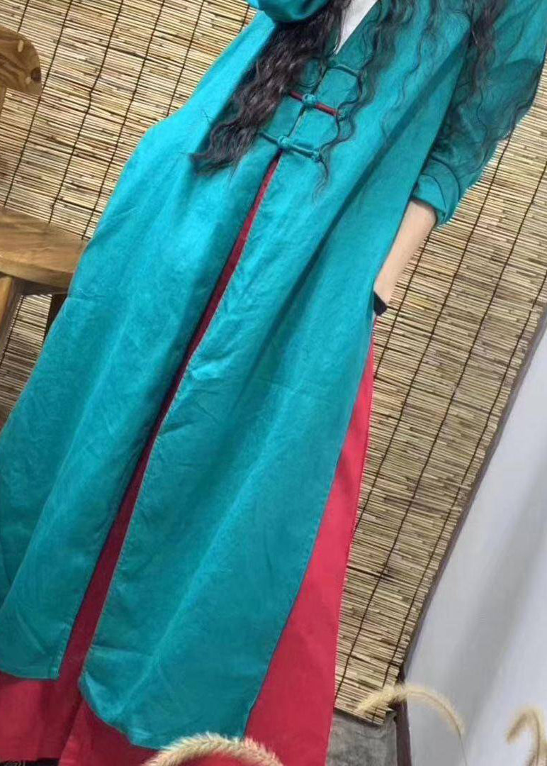 Chic und Stil | Rose V-Neck Trench Coats and Two-Piece Set with Wide Pants