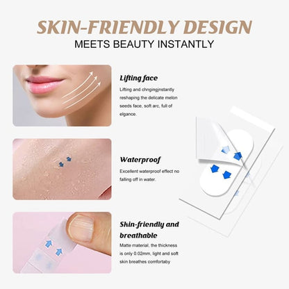 Chic und Stil | Face Lifting Tape For a delicate V-shaped face