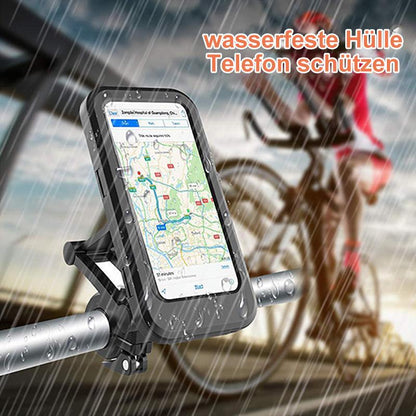 Chic and Style | 15W Waterproof Power Bank Holder for Bicycle Handlebar