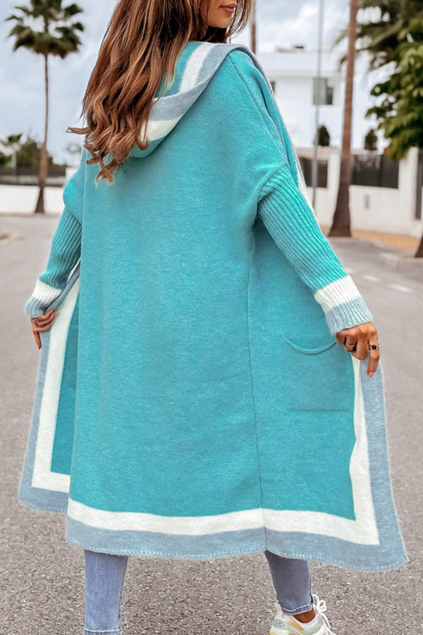 Chic und Stil | and winter leisure all-rounder hoodie long cardigan pullover jacket