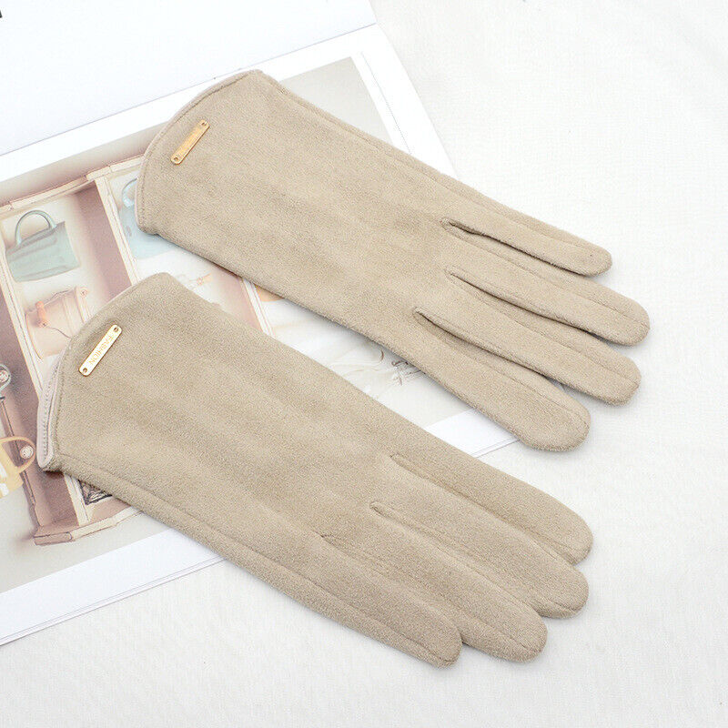 Chic and Style | Stylish suede gloves with lining