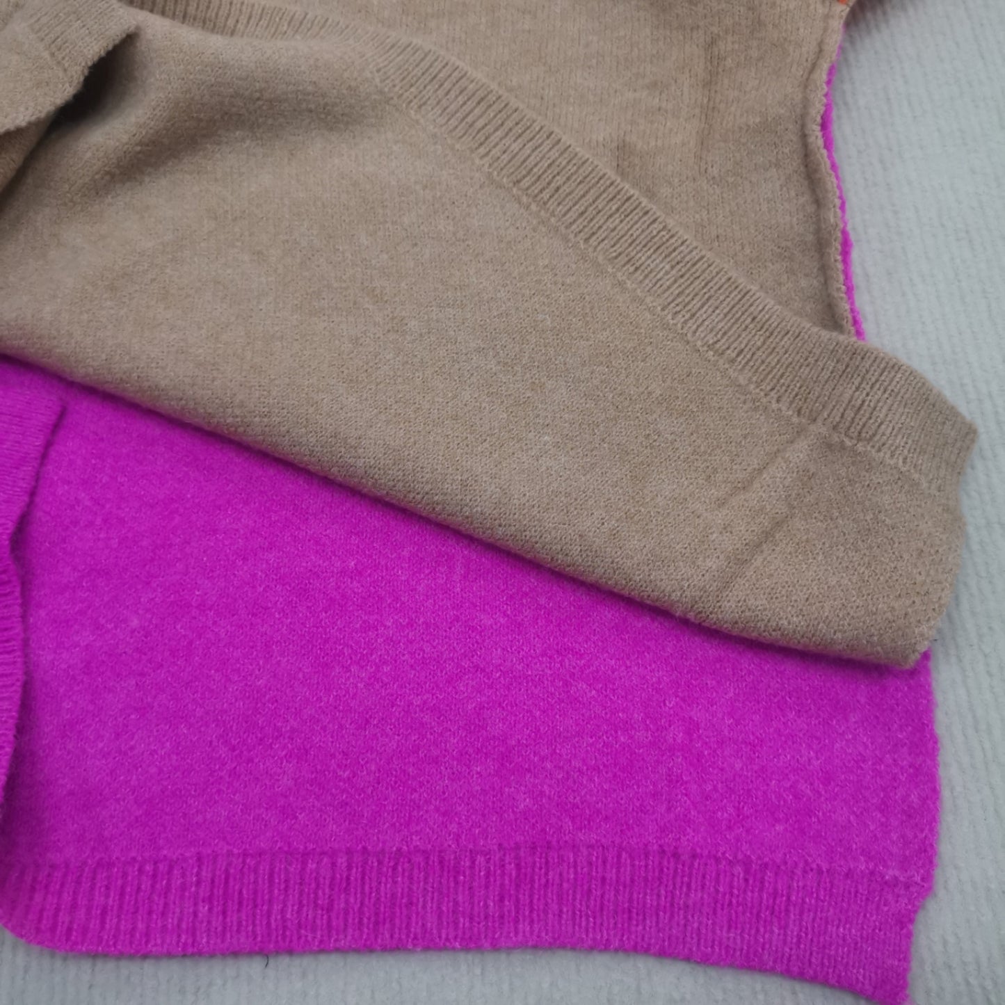 Chic und Stil - Pull à blocs de couleurs époustouflant
