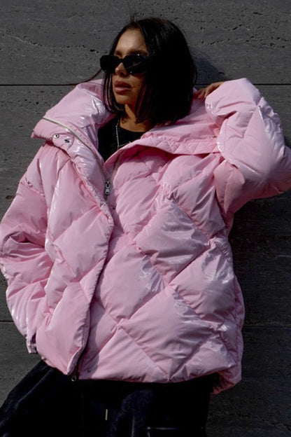 Chic und Stil | Fit quilted cotton jacket