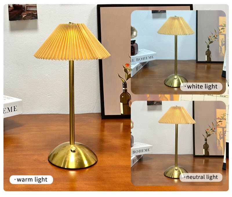 Lampe à poser scandinave sans fil - Élégante - Pratique - Flexible-Lampe de table-ChicUndStil